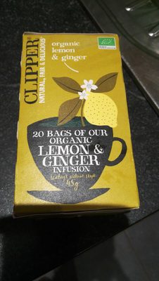 Lemon & Ginger Tea Bio - 5021991938917
