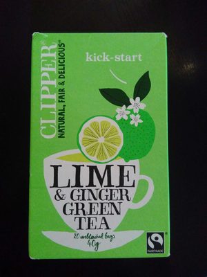 Lime & ginger green tea - 5021991939792