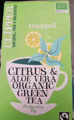 Clipper Tea Gr. citrus Alo? FT - 5021991940392