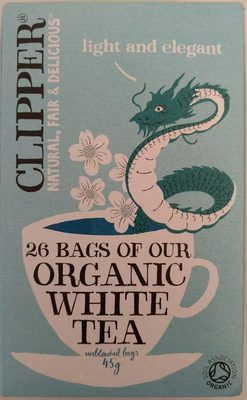 Clipper Organic White Tea X26 Tea Bags - 5021991999710