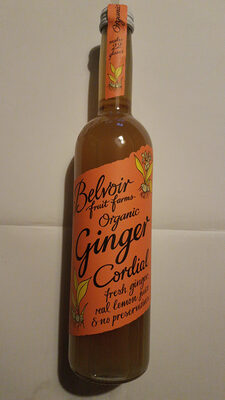 Belvoir Organic Ginger Cordial - 5022019160204
