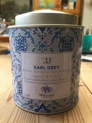 Whittard Tea No. 33 Earl Grey Loose Leaf Tea - 100 / 3.5 Oz. - 5022032116165
