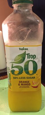 Orange & Mango - 50% less sugar - 5022313108254