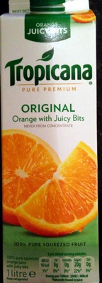 Pure Premium Original Orange with Juicy Bits - 5022313123455