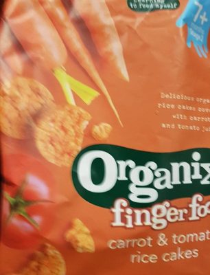 Organix Finger foods - 5024121811302