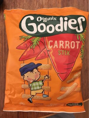 Organix Goodies Snacks Singles - Carrot Stix - 5024121874307