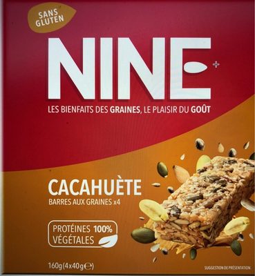 Barres NINE Cacahuète - 5024278001434