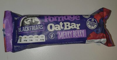 Porridge oat bar - 5024293202878
