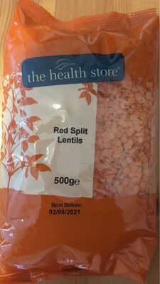 Red split lentils - 5024425149149