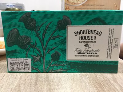 Shortbread with warming stem ginger - 5024769540077