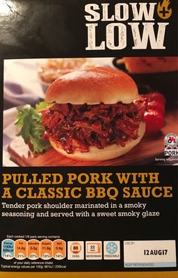 Pulled pork with a classic bbq sauce - 5025145320672