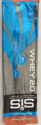 WHEY 20 Chocolat Orange - 5025324001910