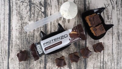 SiS Protein 20 Double Chocolate Brownie - 5025324003648