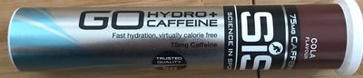Go hydro+ caffeine cola - 5025324005703