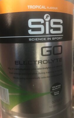 Sis Go Electrolyte 500 g Tropical - 5025324006458