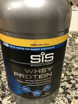 SiS Whey Protein Vanilla - 5025324015719