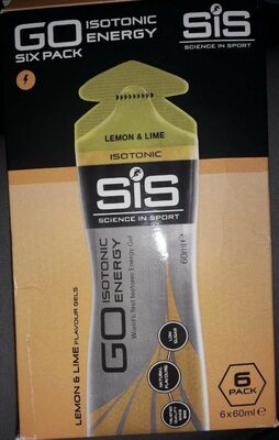 Pack 6 Gels Isotoniques Citron Vert - 5025324190157