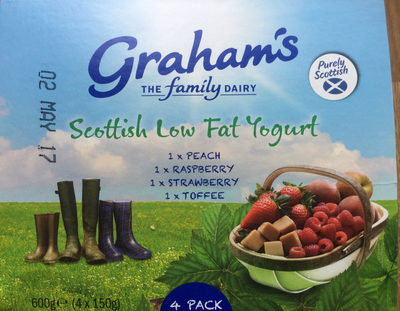 Scottish low fat yogurt - 5025840003641