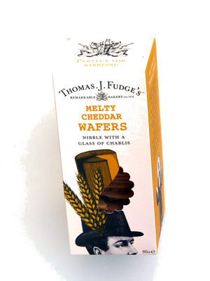 Thomas J Fudge's Melty Cheddar Wafers - 5026139000181