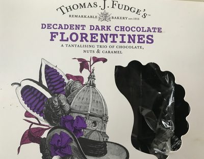 Decadent dark chocolate florentines - 5026139000617