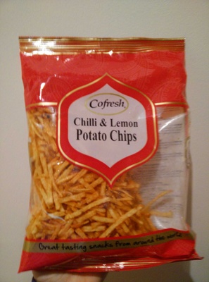 Chilli & Lemon Potato Chips - 5026489478715