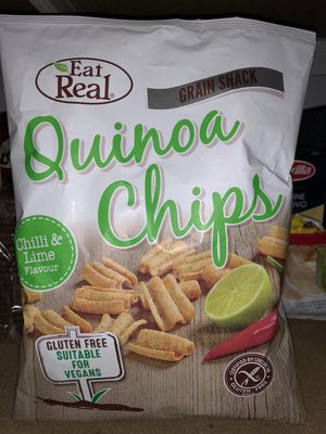 Eat Real Quinoa Chilli & Lime Flavoured Chips - 5026489487069
