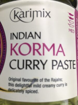 Indian korma curry paste - 5027092000072