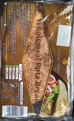 Wholemeal pitta bread - 5027255078702