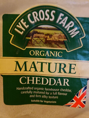 Lye Cross Farmhouse Mature Cheddar Organic - 5027632000524