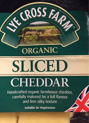 Organic sliced cheddar - 5027632000616