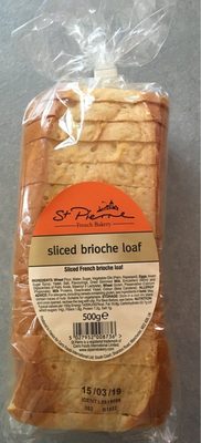 Sliced Brioche loaf - 5027952008736