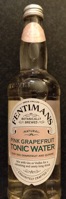 Fentimans Pink Grapefruit Tonic Water 500ML X 8 - 5029396000437