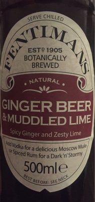 Ginger Beer & Mudled Lime - 5029396000444
