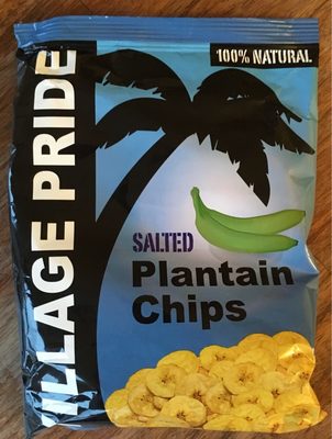 Salted plantain chips - 5029788165652
