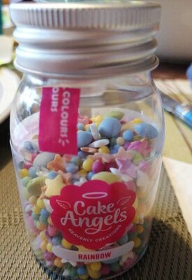 A mix of milk chocolate and multi-colored sugar sprinkles - 5030101028202
