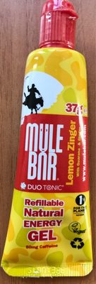 Gel énergétique Mulebar Lemon Zinger Bio Caféin... - 5030131106192