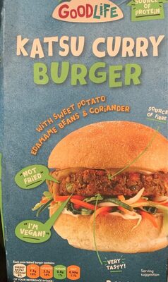 Katsu curry burger - 5030755001460