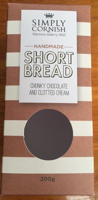 Shortbread Chunky Chocolate and Clotted Cream - 5031418000615