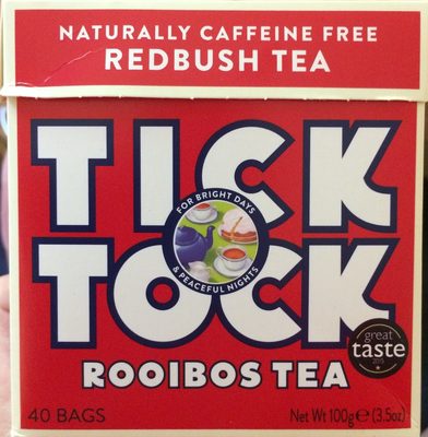 Tick Tock Rooibos Tea - 5032558003054