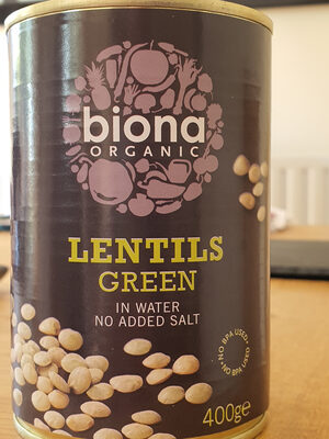 Lentils Green - 5032722302235