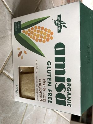 Amisa Organic Corn And Rice Crispbreads - 5032722309807