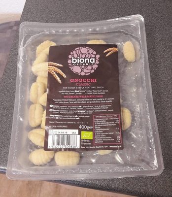 Biona Gnocchi (no Eggs) Organic - 5032722309838