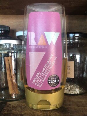 Raw Health Organic Acacia Honey Squeezy - 5032722311572