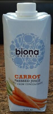 Carrot Pressed Juice - 5032722315471