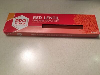 Red lentil organic spaghetti - 5032722316973