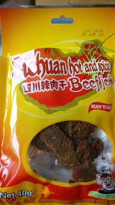 Sichuan hot and spicy bref jerk - 5034258003150