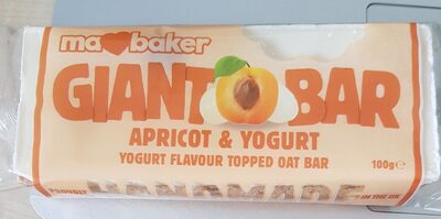 Giant bar apricot & yogurt - 5034444102445