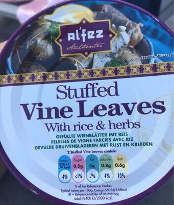 Feuilles de vignes farcies - 5034444113021