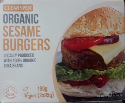 Organic Sesame Burgers - 5034467000131