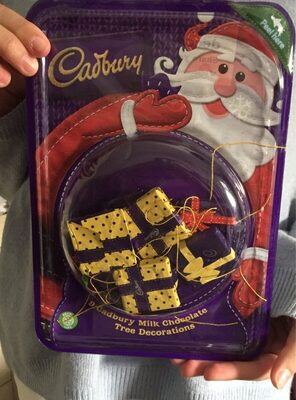 Cadbury chocolate pieces tree decoration - 5034660522430